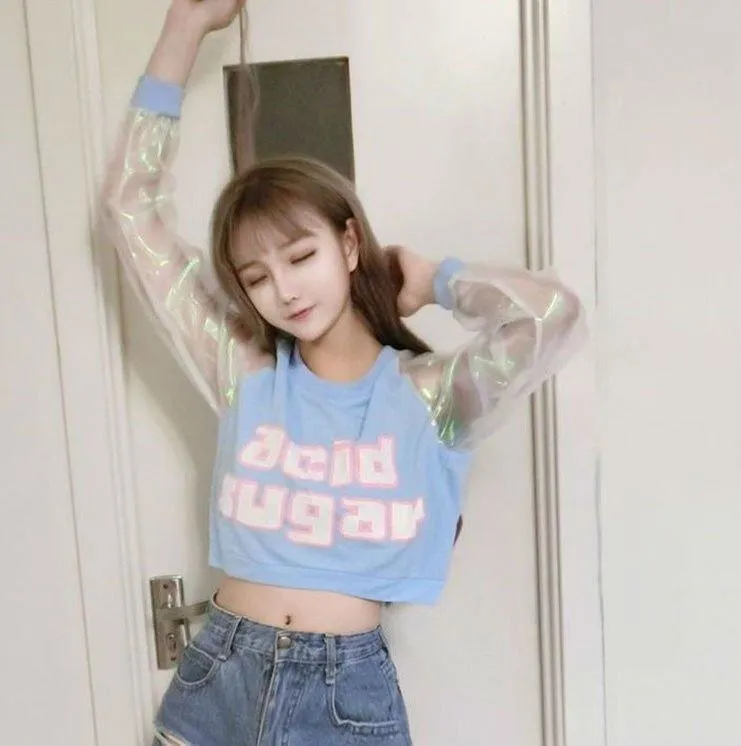 Acid Sugar Crop Top