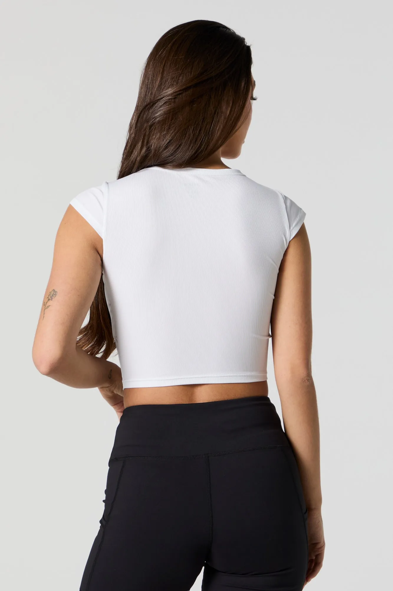 Active Cinched Crop Top