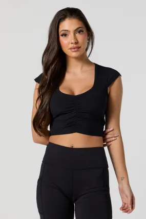 Active Cinched Crop Top