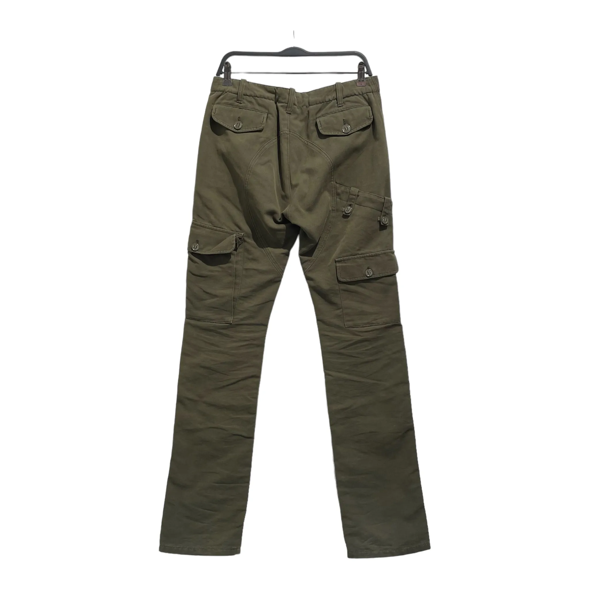 Alexander McQueen/Cargo Pants/44/Cotton/GRN/