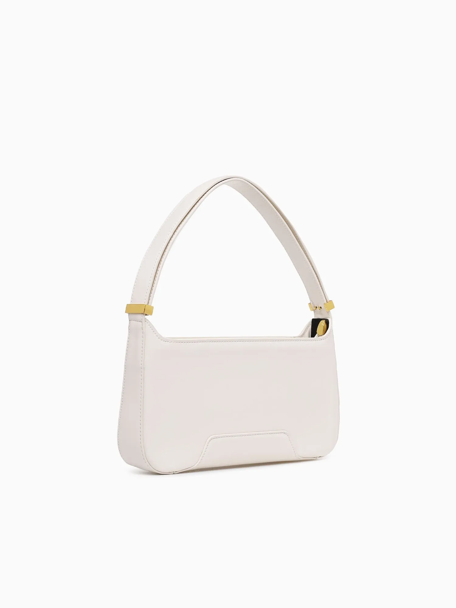 Andrea Shoulder Baguette Off White