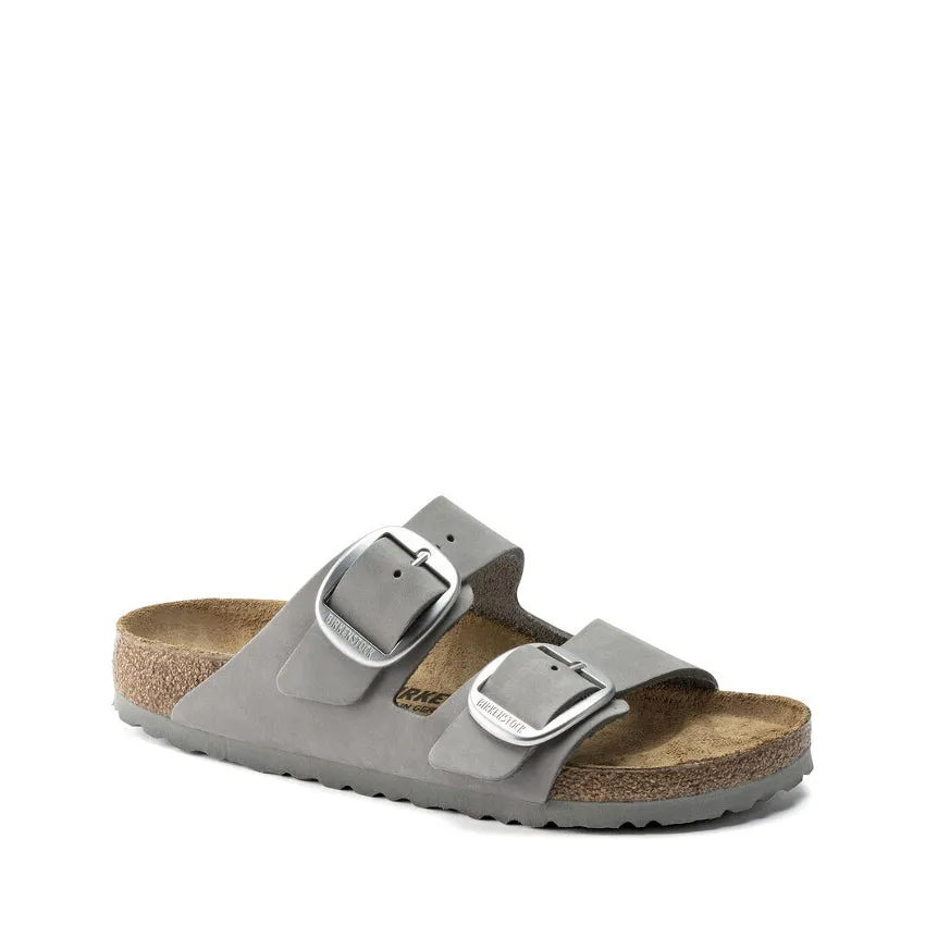 BIRKESNTCOK SANDALO ARIZONA BIG BUCKLE 1022154 GRIGIO