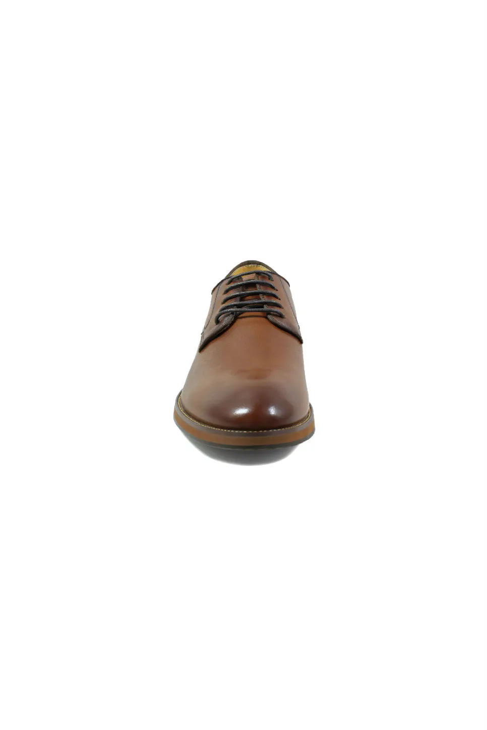 BLAZE PLAIN TOE OXFORD - COGNAC