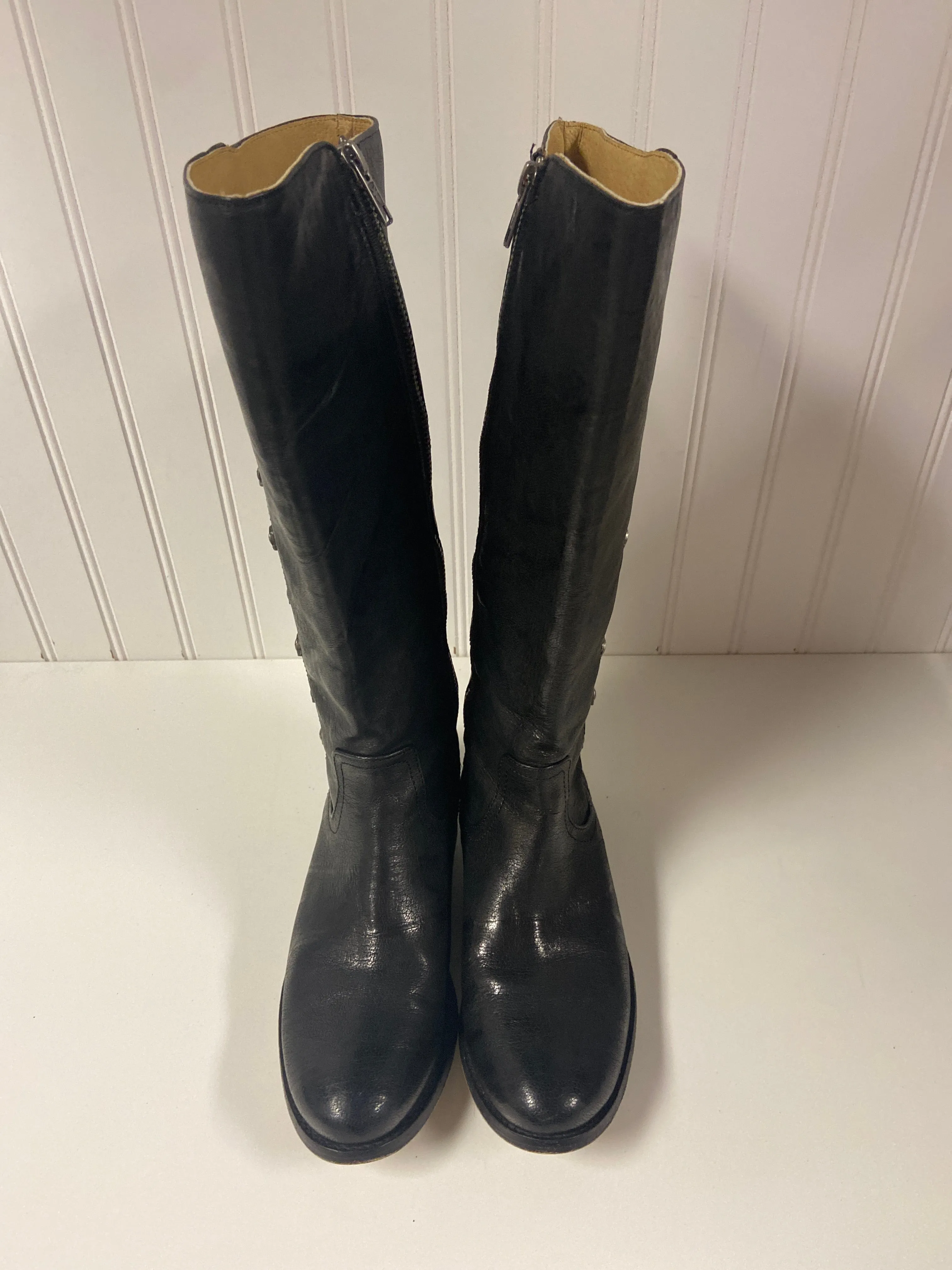 Boots Designer By Frye In Black, Size: 6a