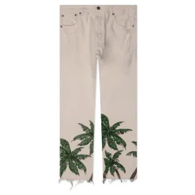 Bull Palms Reg 5 Pockets Pant - Off White