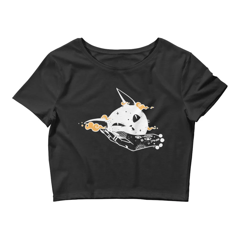 Cat Head, Women’s Crop Top