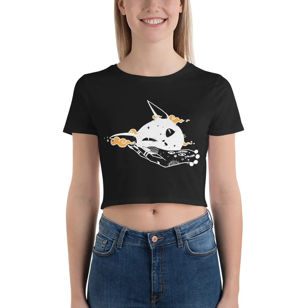 Cat Head, Women’s Crop Top