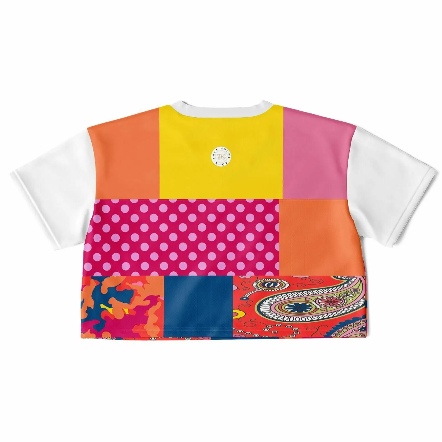 Chili Pepper Patchwork Crop Jersey