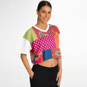 Chili Pepper Patchwork Crop Jersey