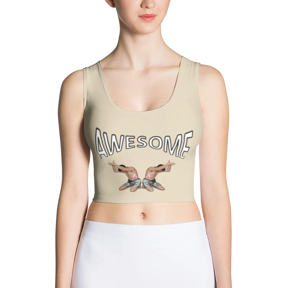 Crop Top Awesome Beige