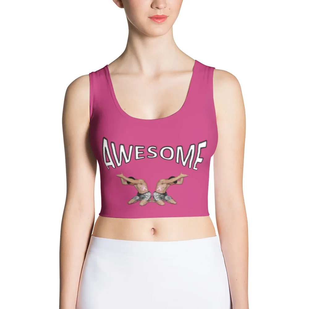 Crop Top Awesome Magenta