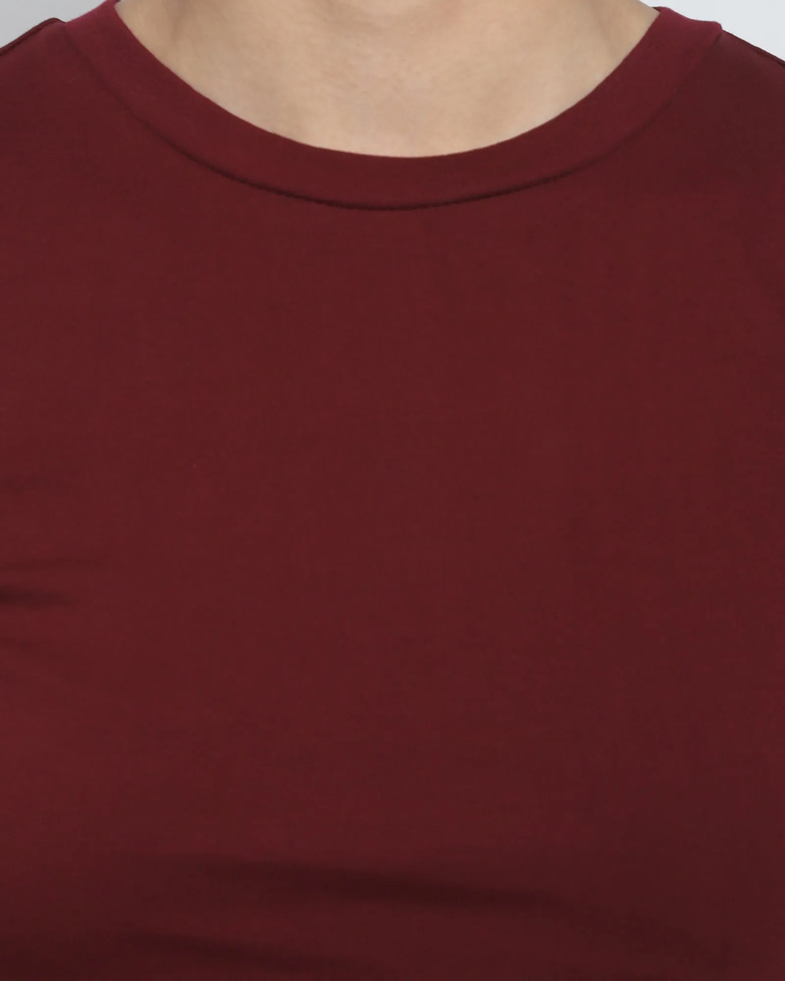 Crop Top: Maroon