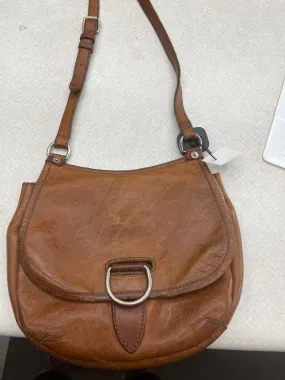 Crossbody Leather By Frye, Size: Medium