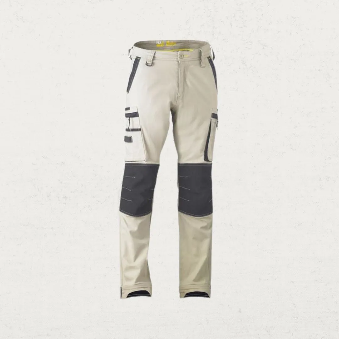 Flex & Move Stretch Utility Zip Cargo with Codura knee Protection