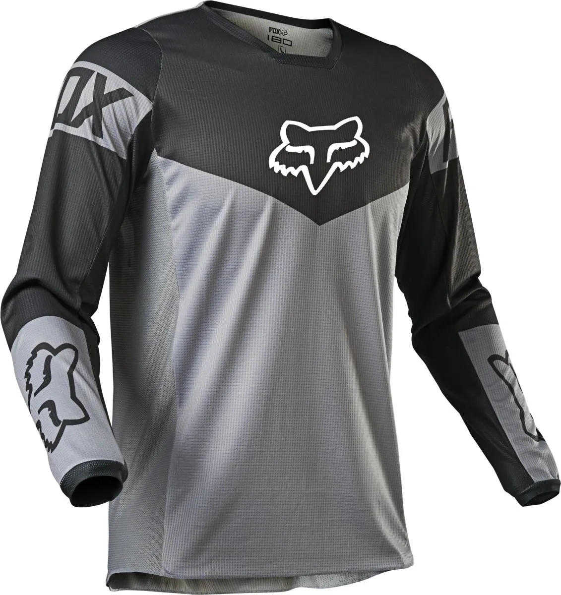 Fox 180 Revn Jersey Steel Grey