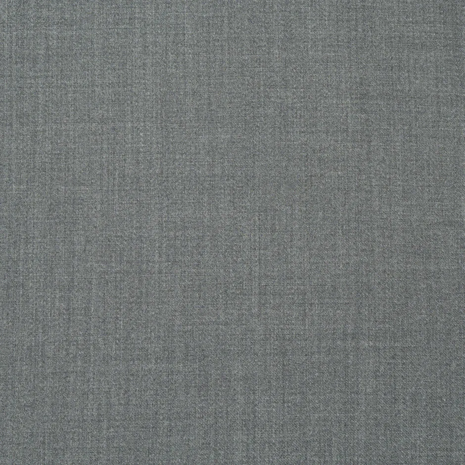 Grey Wool Gaberdine