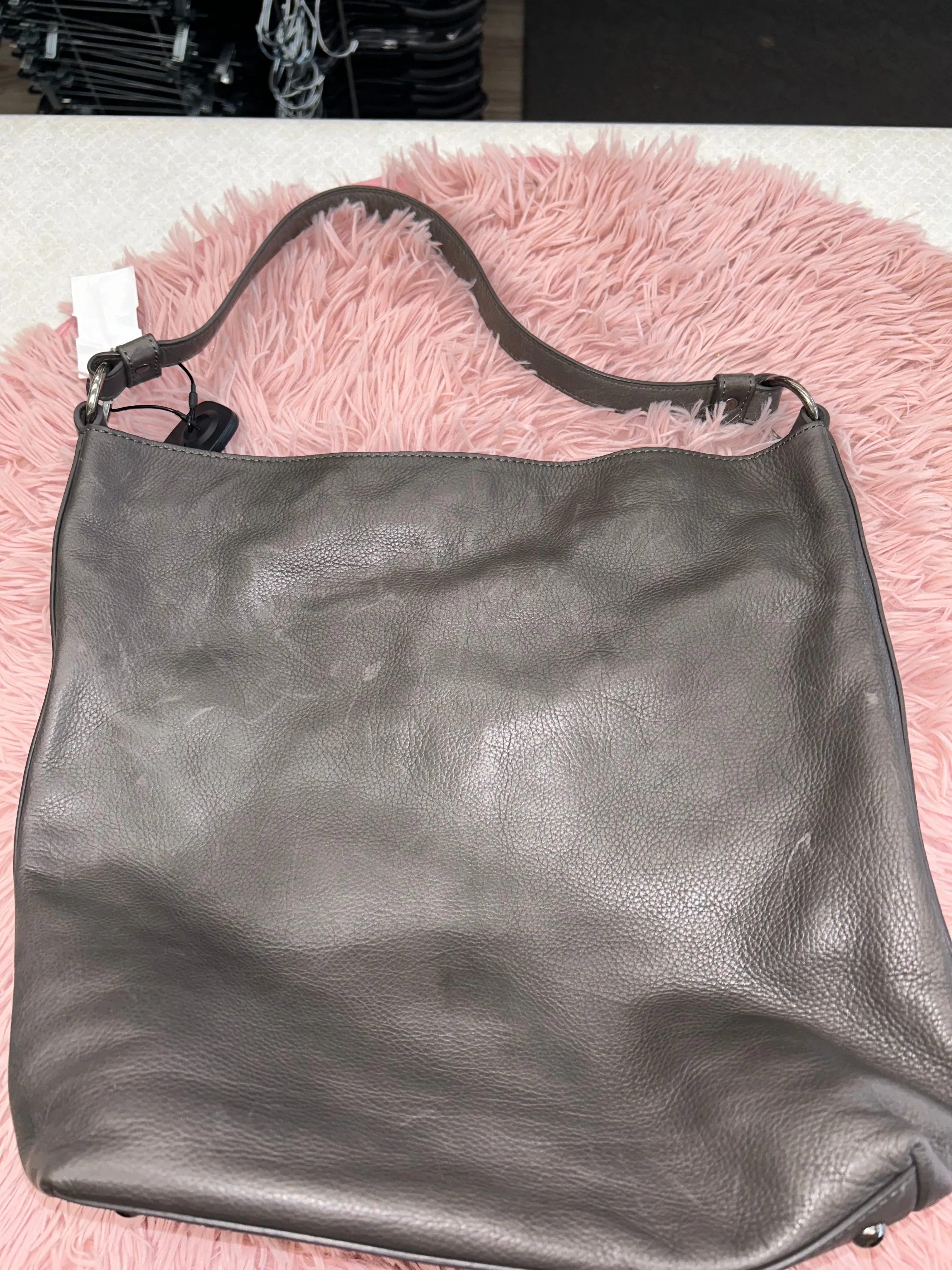 Handbag Leather Frye, Size Large