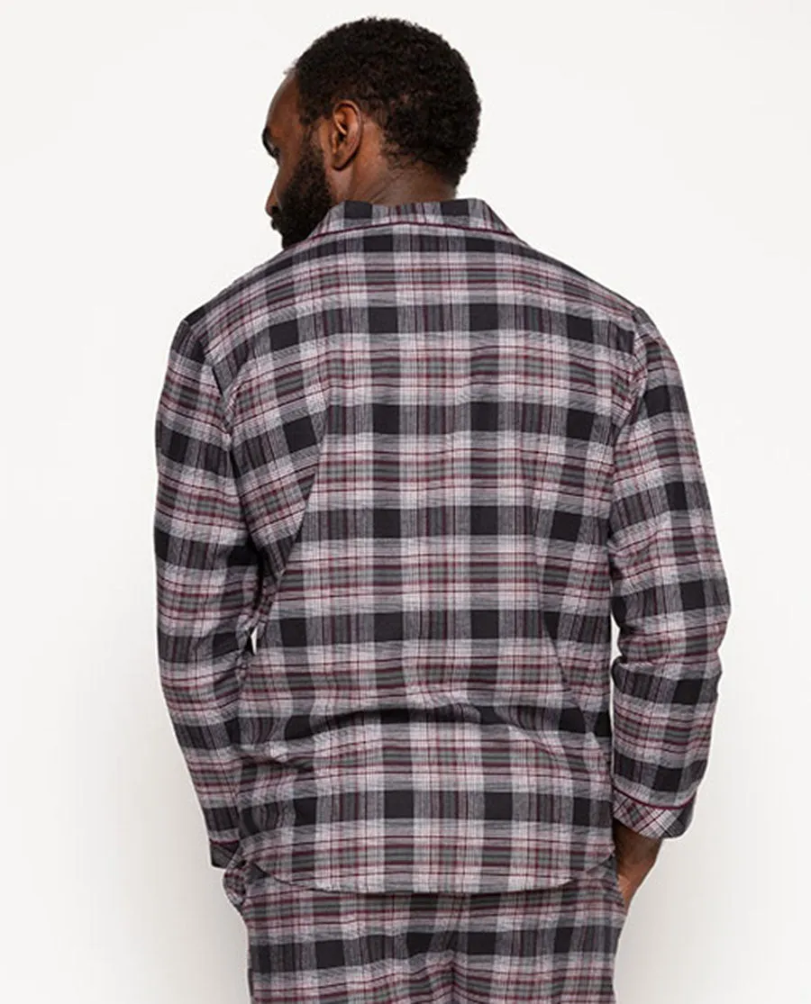 Harley Brushed Check Pyjama Top