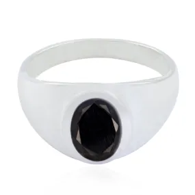 Jaipur Gemstone Black Onyx 925 Sterling Silver Rings Highest Seller