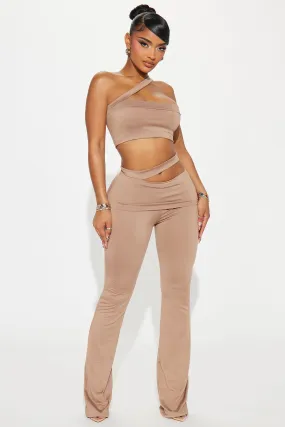 Kira Pant Set - Taupe