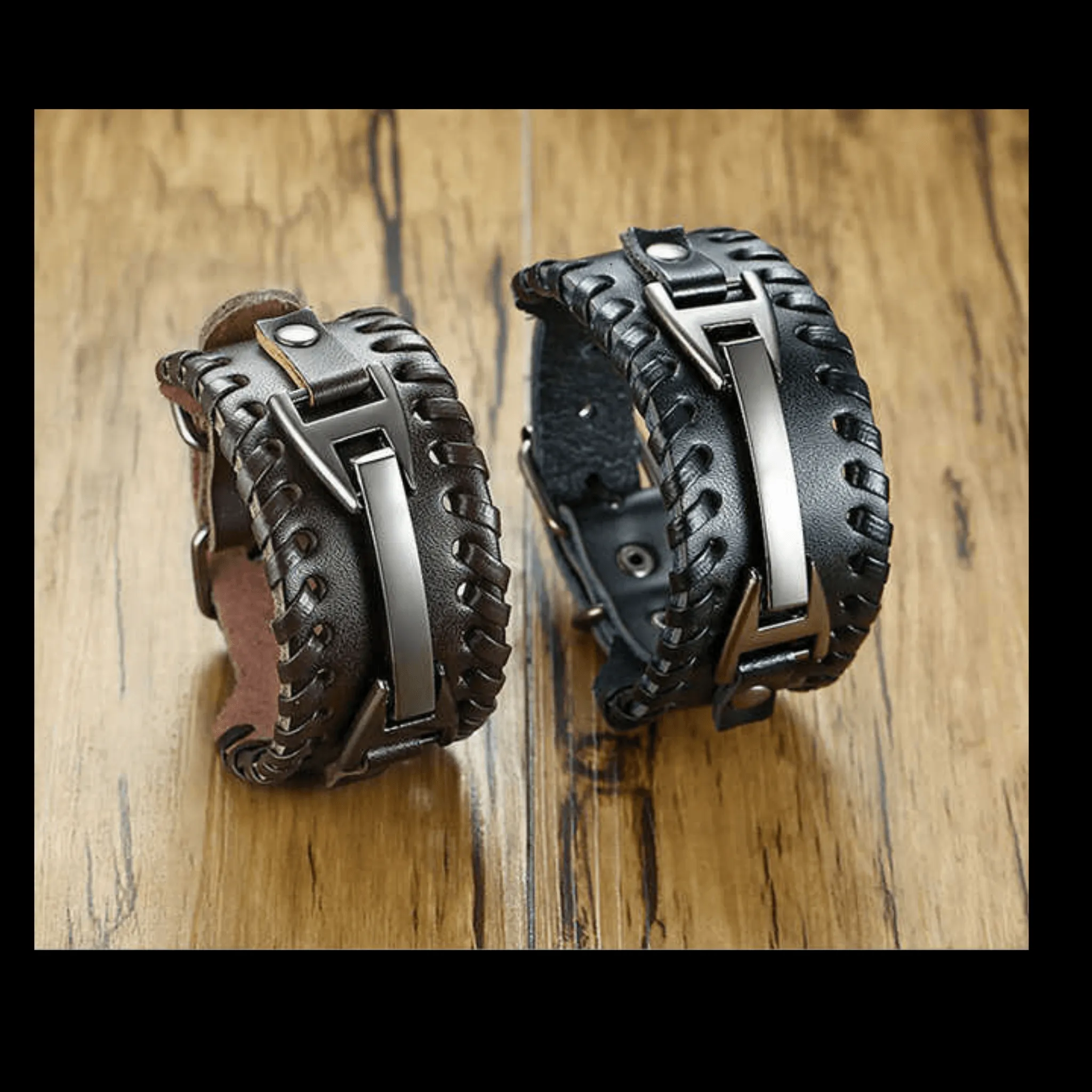 Men’s Vintage Wide Cuff Bracelets.