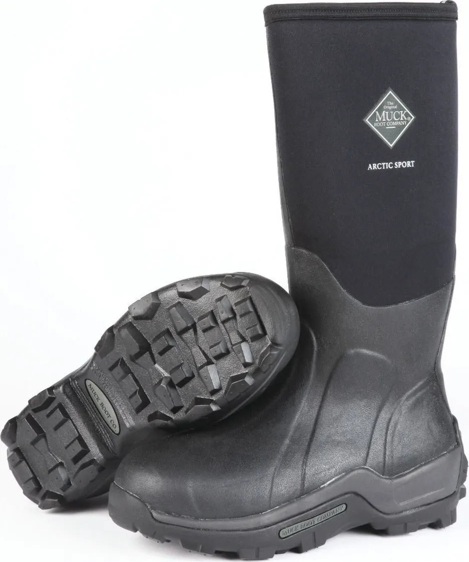 Muck Boot Men&#x27;s Muck Arctic Sport Grip High Black | Buy Muck Boot Men&#x27;s Muck Arctic Sport Grip High Black here | Outnorth