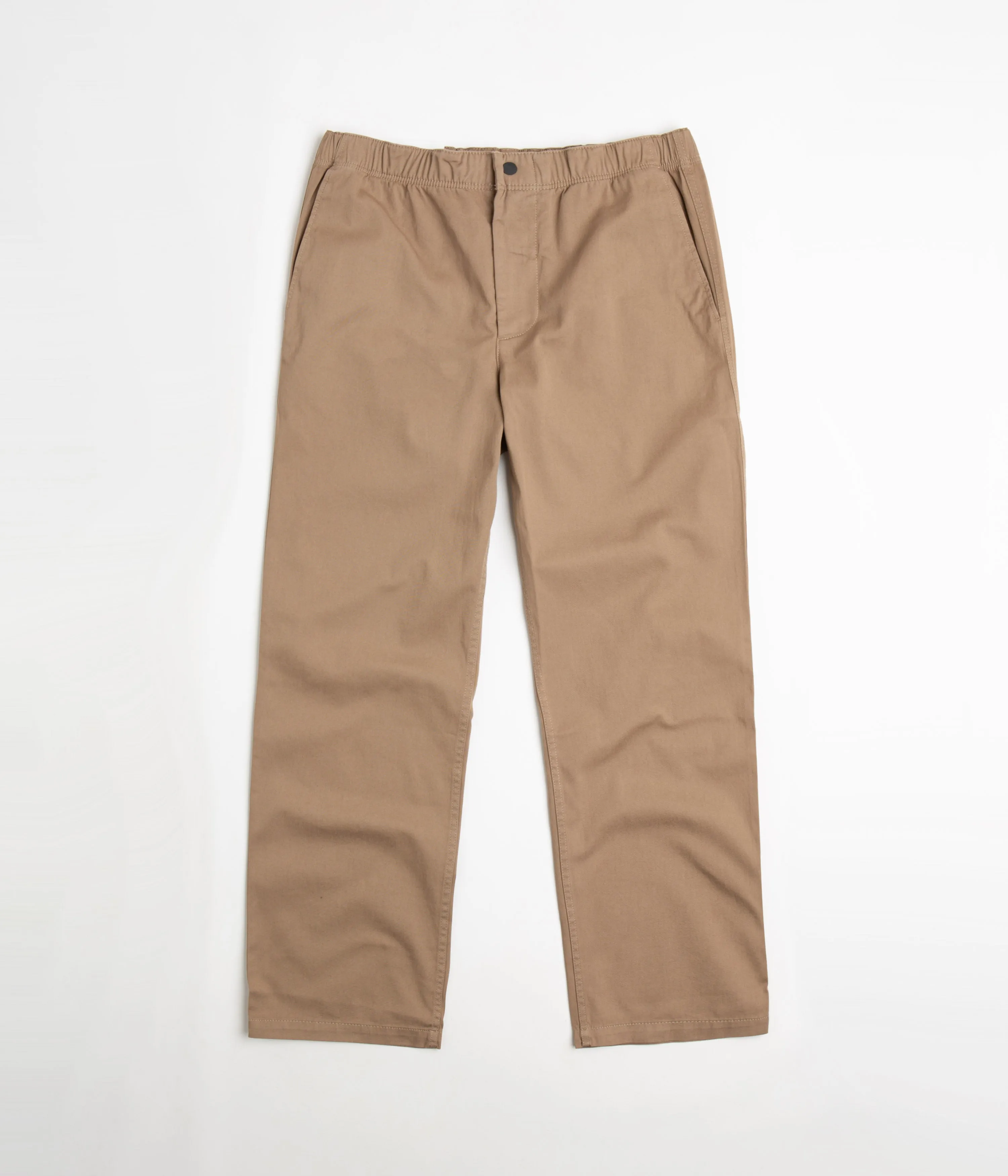 Norse Projects Ezra Relaxed Organic Twill Trousers - Utility Khaki