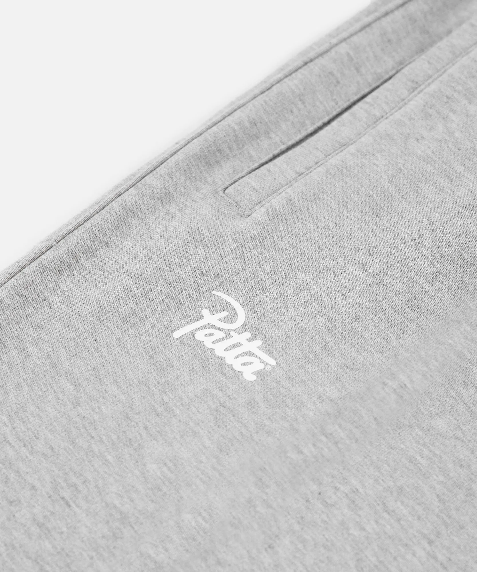 Patta Straight Jogging Pants (Melange Grey)