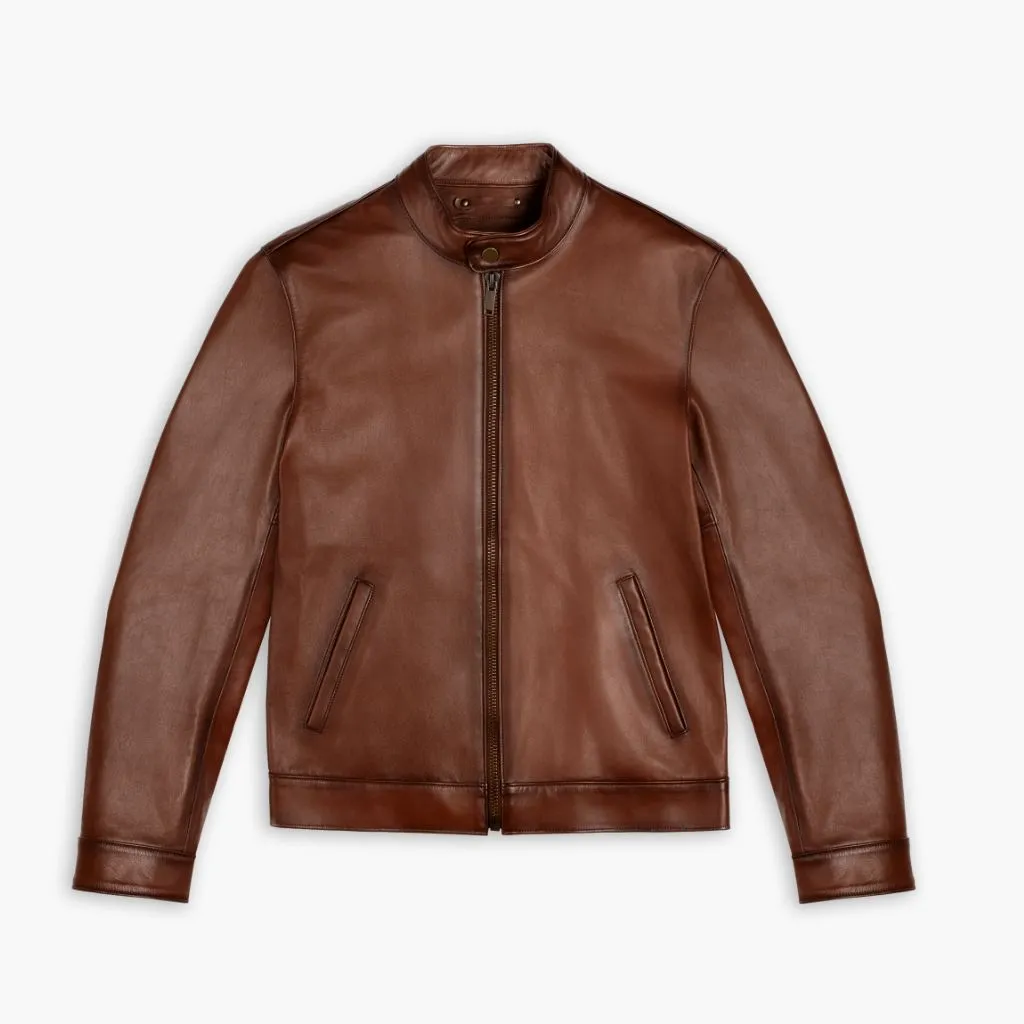 Racer Jacket | Brandy