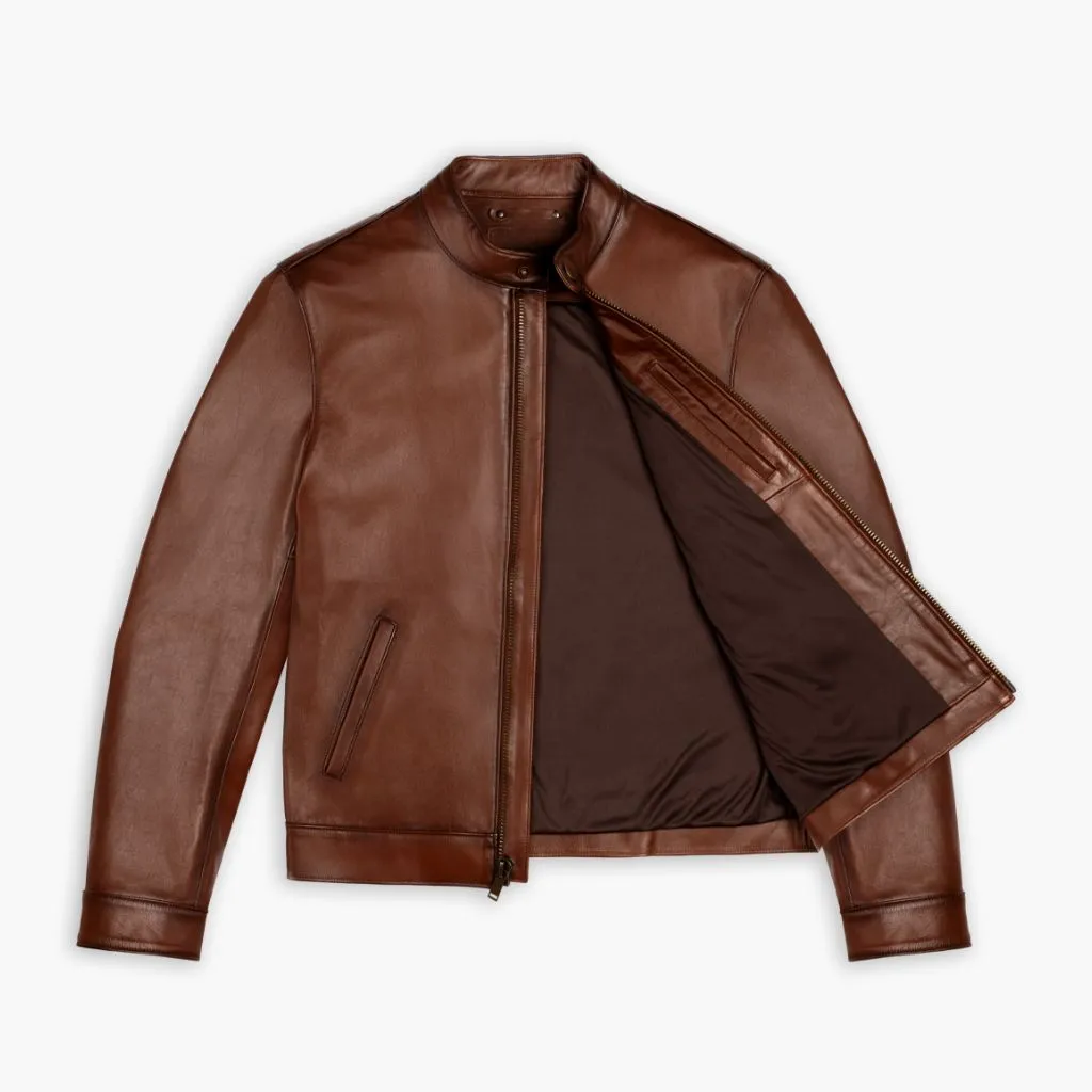 Racer Jacket | Brandy