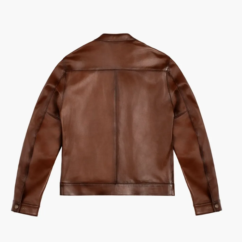 Racer Jacket | Brandy