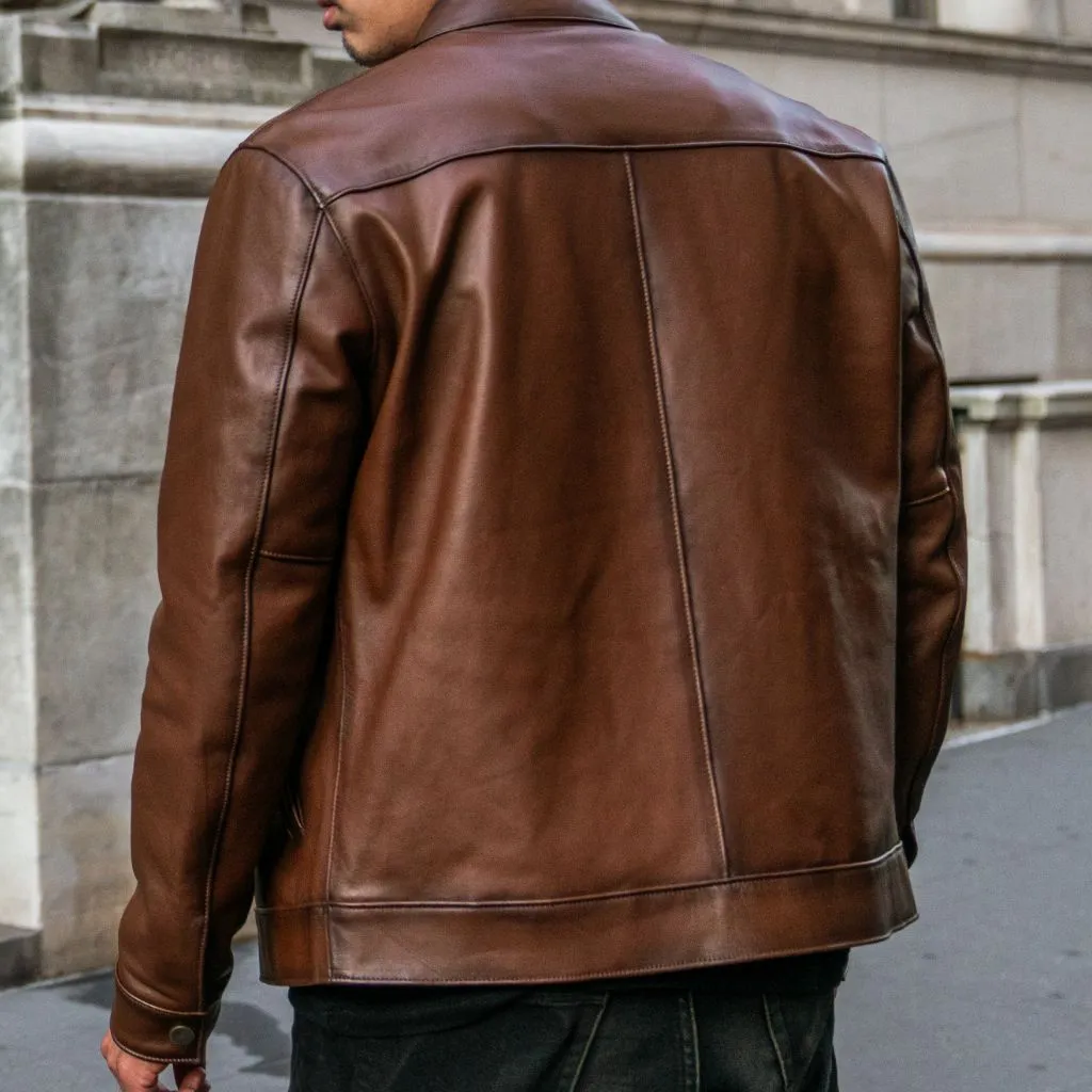 Racer Jacket | Brandy