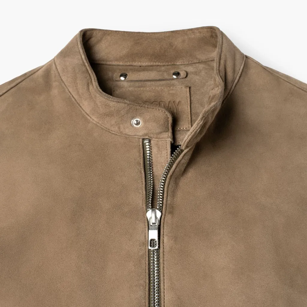 Racer Jacket | Taupe