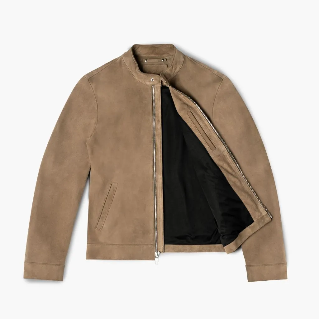 Racer Jacket | Taupe