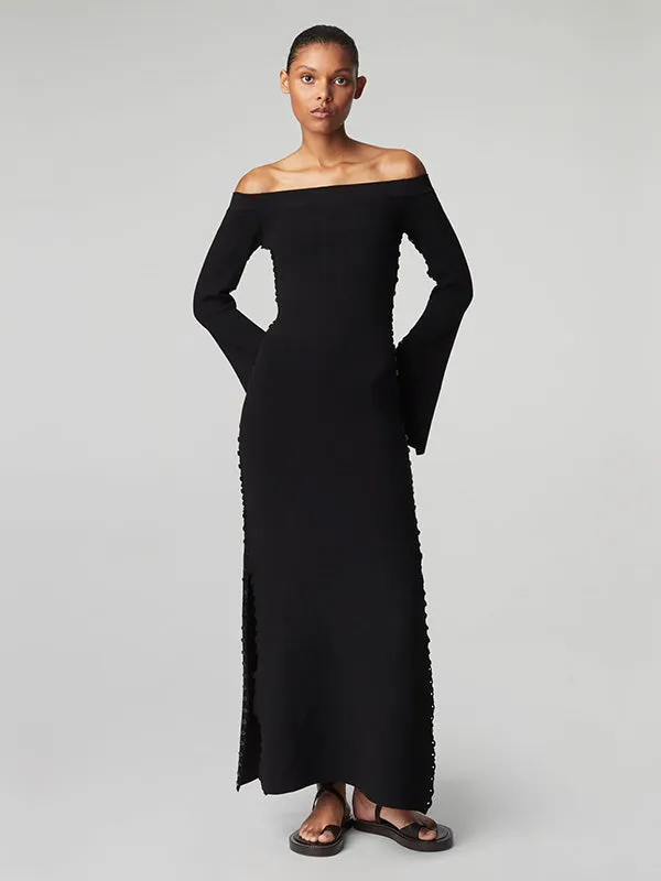 Ramla Dress in Black