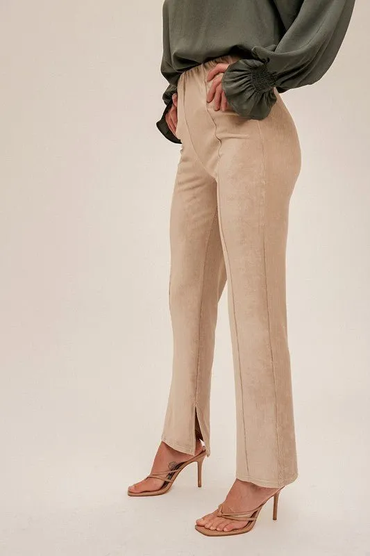 Raven Split Hem Pant