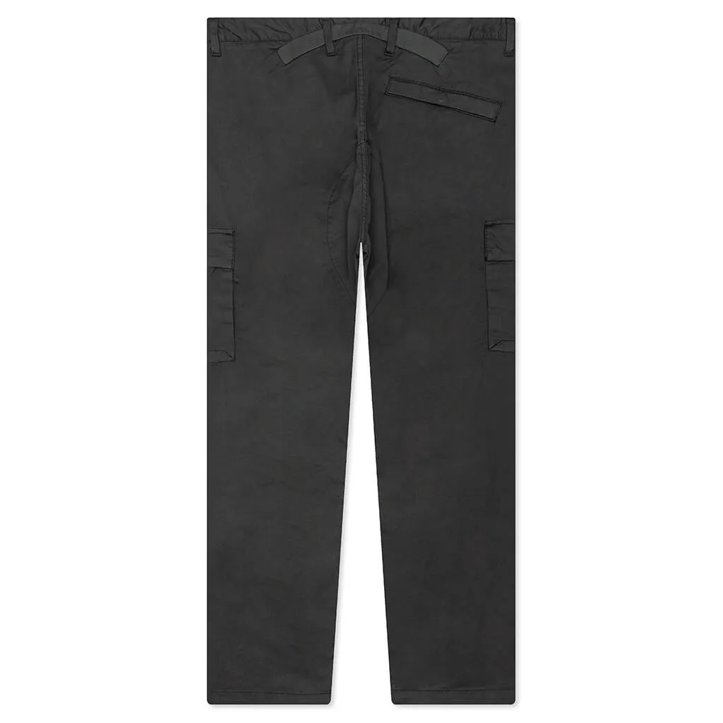 Stretch Gabardine Trousers - Charcoal