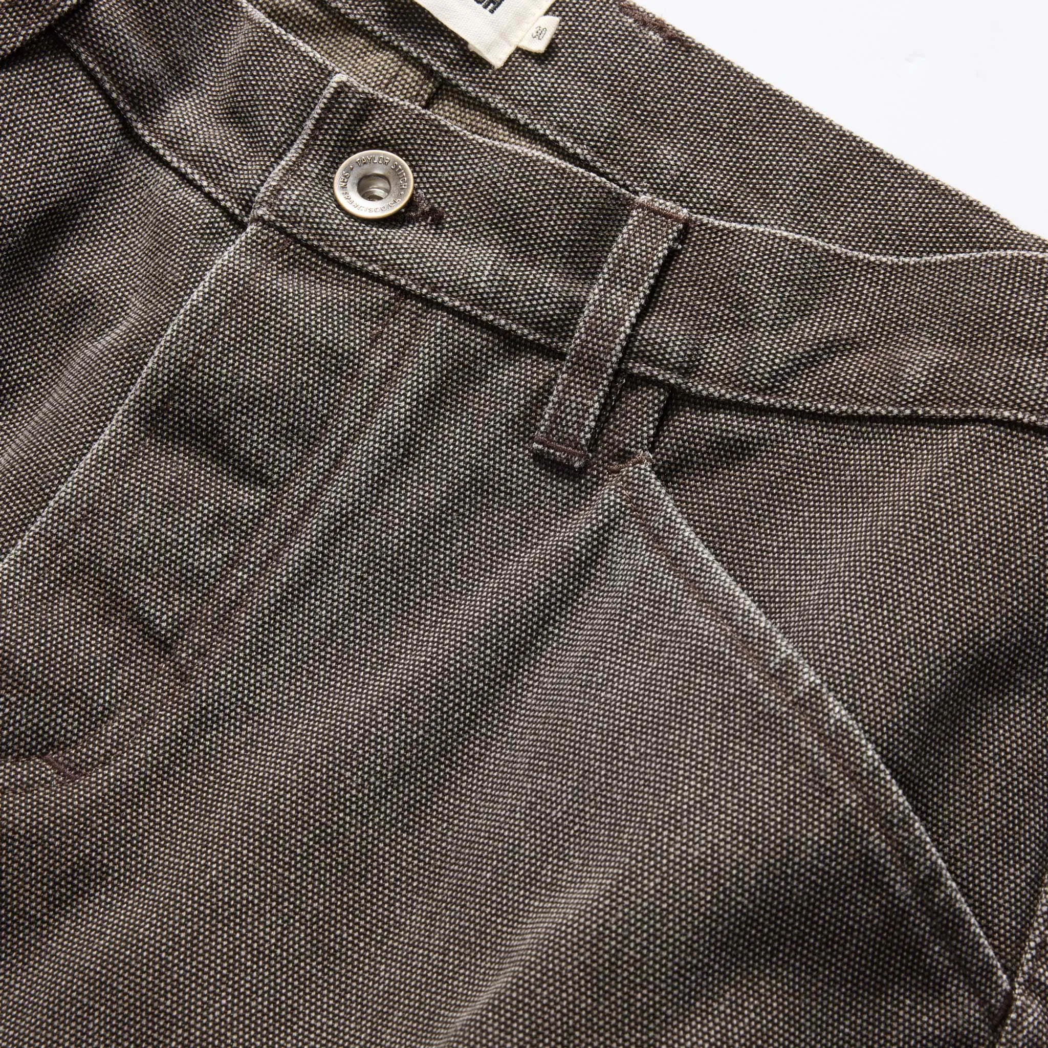 The Camp Pant in Soil Chipped Canvas