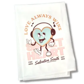 The Love Always Wins Tea Towel