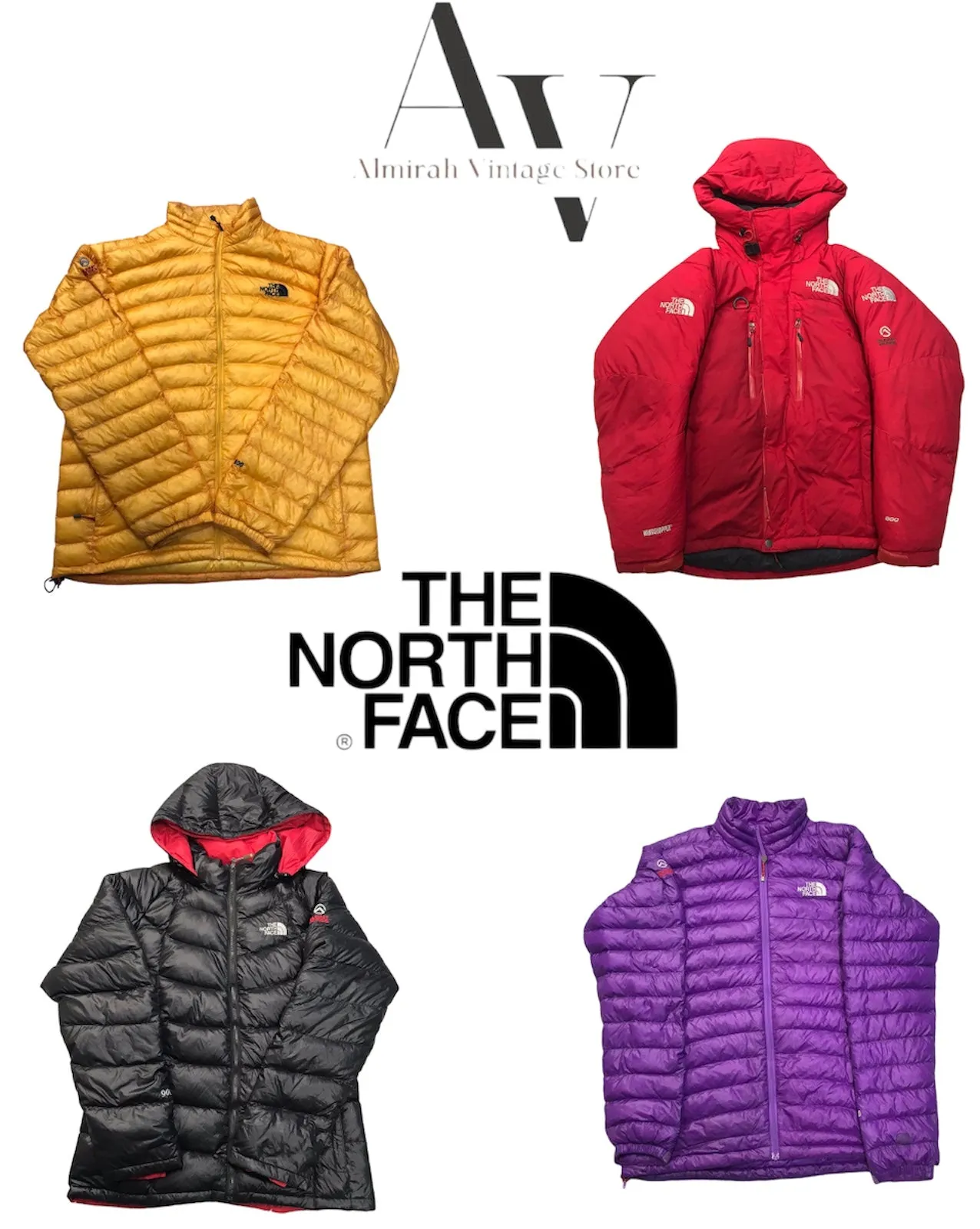 The North Face jackets 800,900