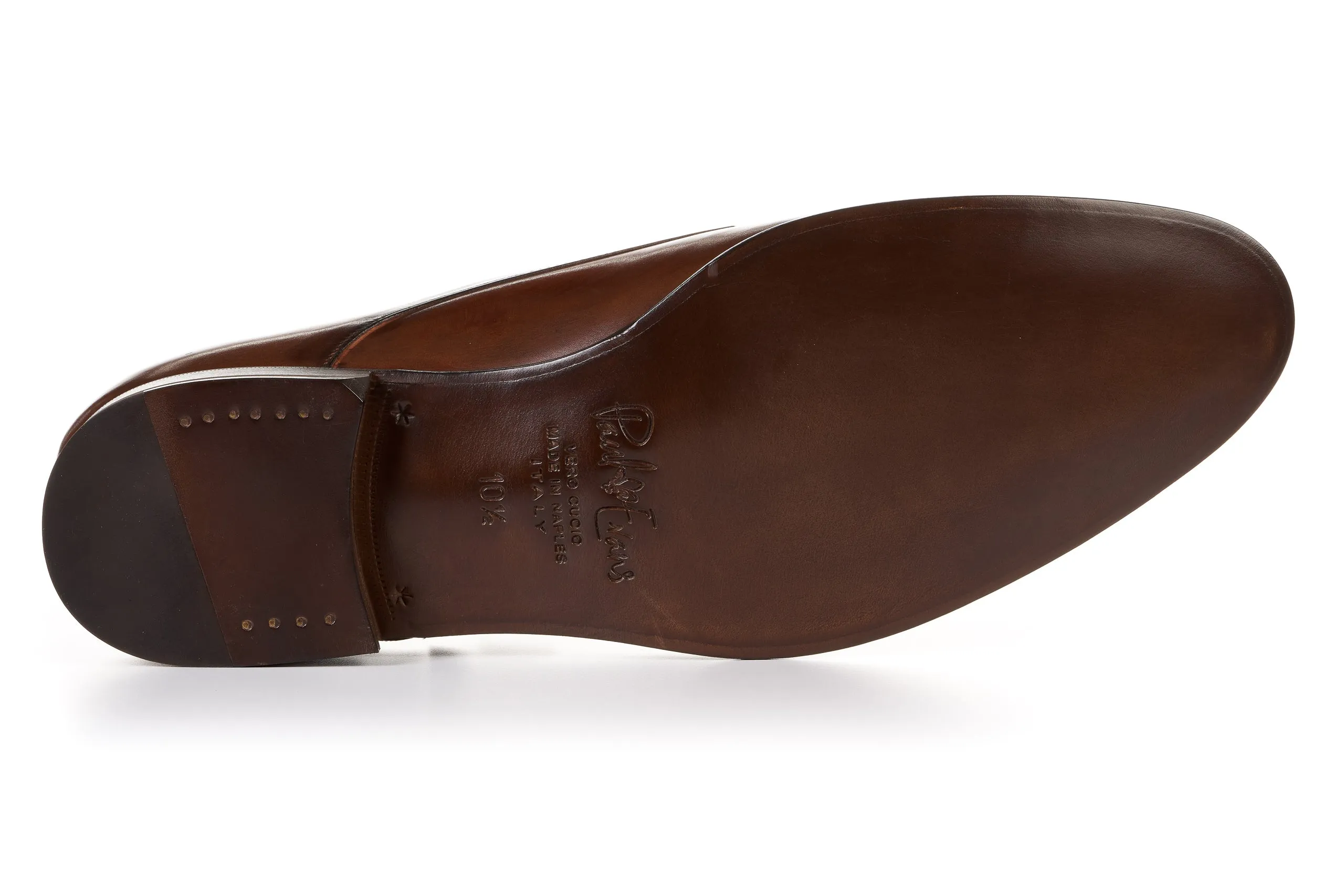 The Poitier Double Monk Strap - Brown