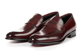 The Stewart Penny Loafer - Oxblood