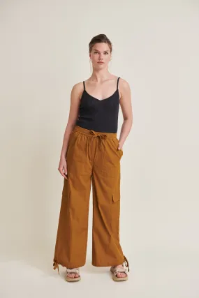 Tilde Loose Cargo Pants - Tapenade