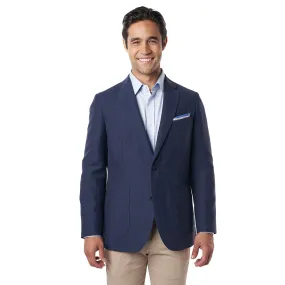 Unstructured Linen Jackets - Navy