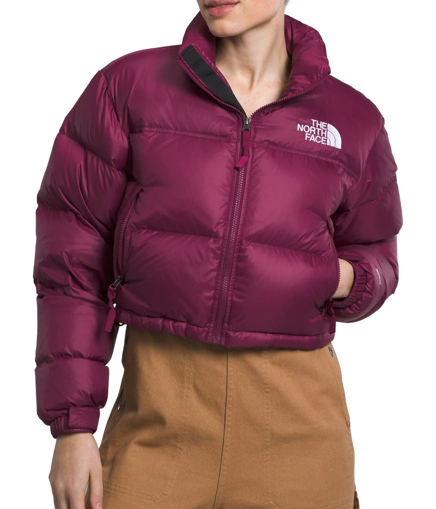 Womens Short-Length Nuptse Jacket for Weddings