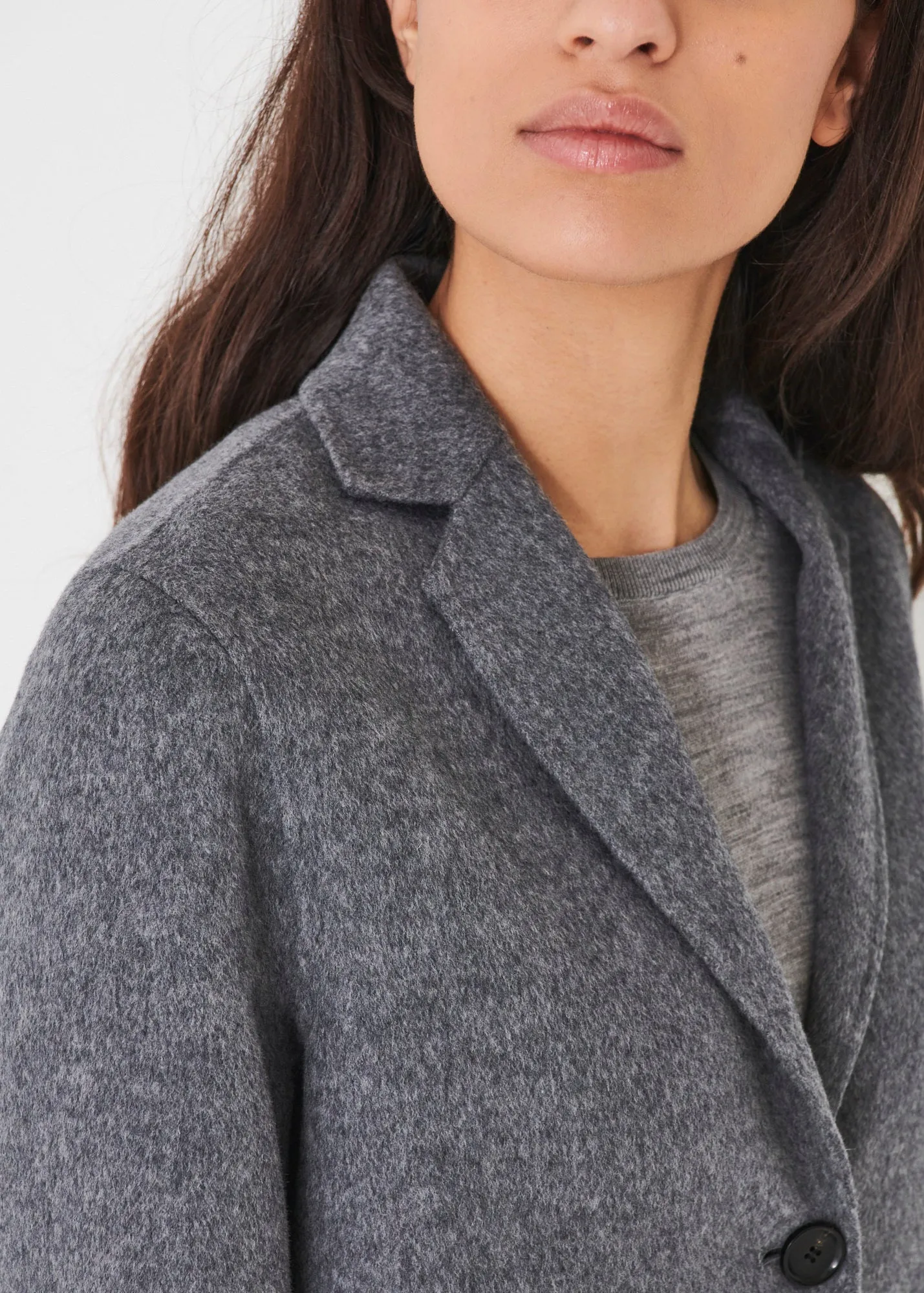 WOOL CASHMERE COAT