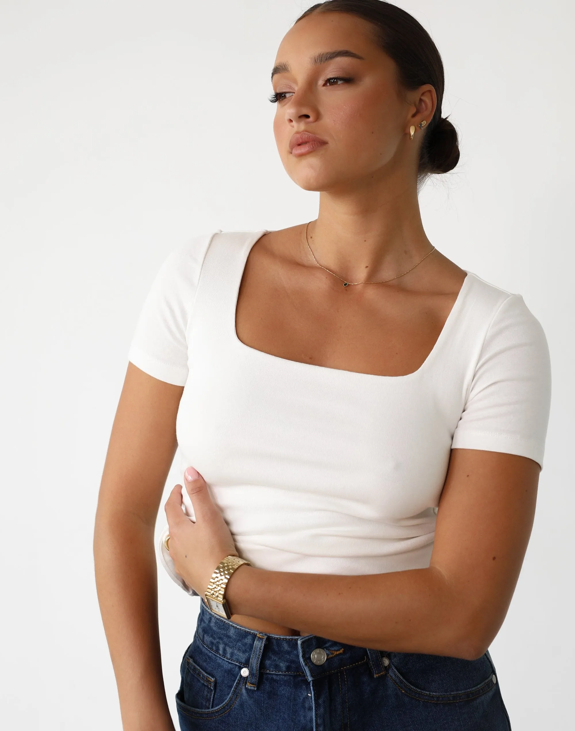 Zhari Top (White)